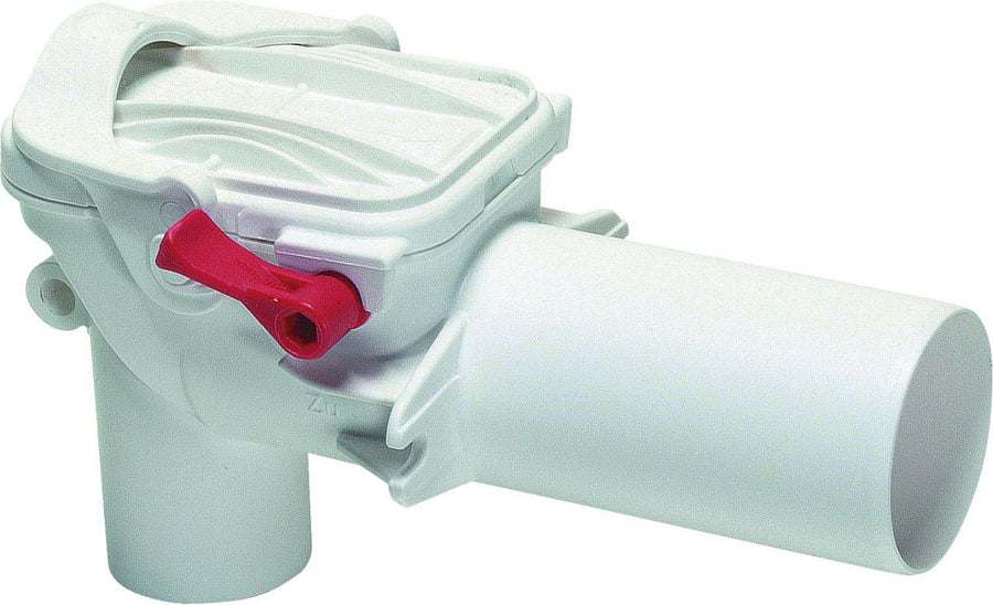 Clapet anti-retour Kessel Staufix 73051 avec siphon DN50 plastique