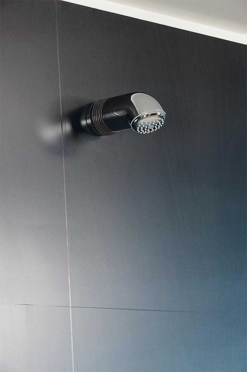 Tête de douche COIMBRA GOM 1 jet Ø 68 mm chromé