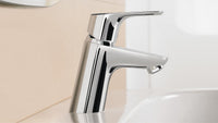 Mitigeur de lavabo Hansgrohe Focus saillie 101mm chromé