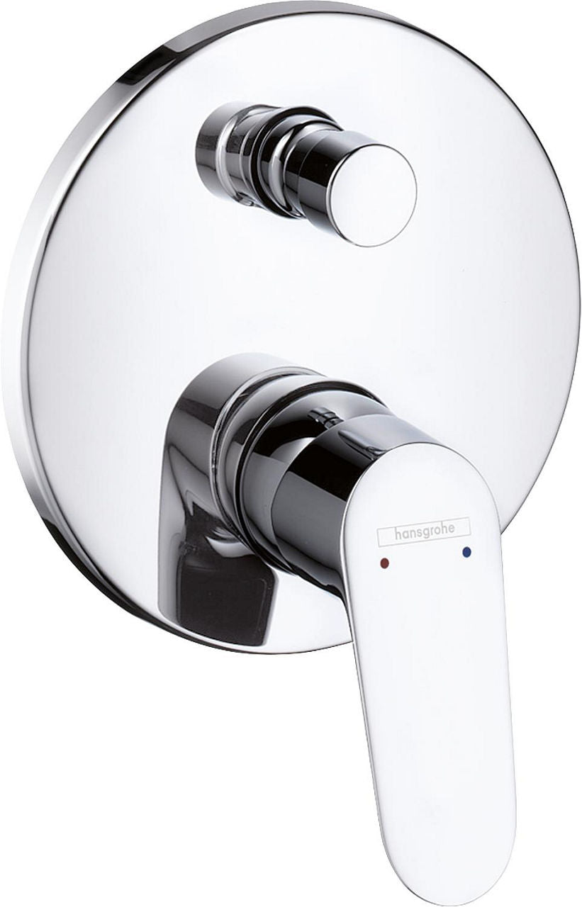 Mitigeur bain/douche encastré Hansgrohe Focus rosace Ø 150 mm
