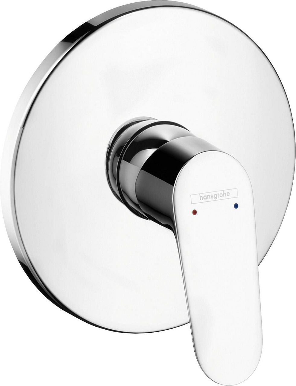 Mitigeur douche encastré Hansgrohe Focus rosace Ø 150 mm chromé