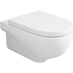 WC suspendu à fond creux NUVOLA L x H x P : 350x355x550 mm céramique blanc