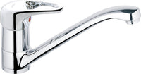 Mitigeur d'évier Top II avec bec fonte orientable saillie 229 mm chromé