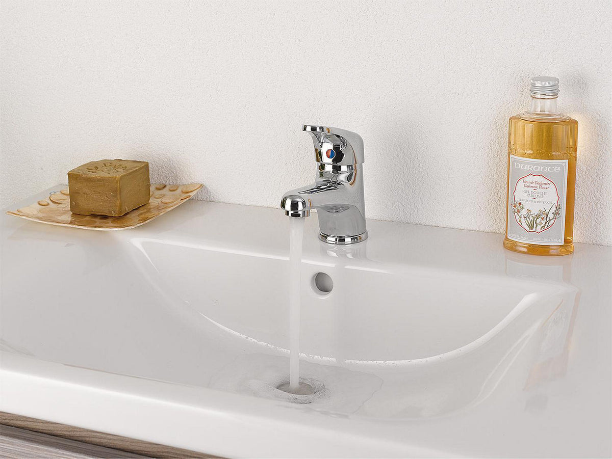Mitigeur de lavabo Evenes Top II saillie 118mm chromé