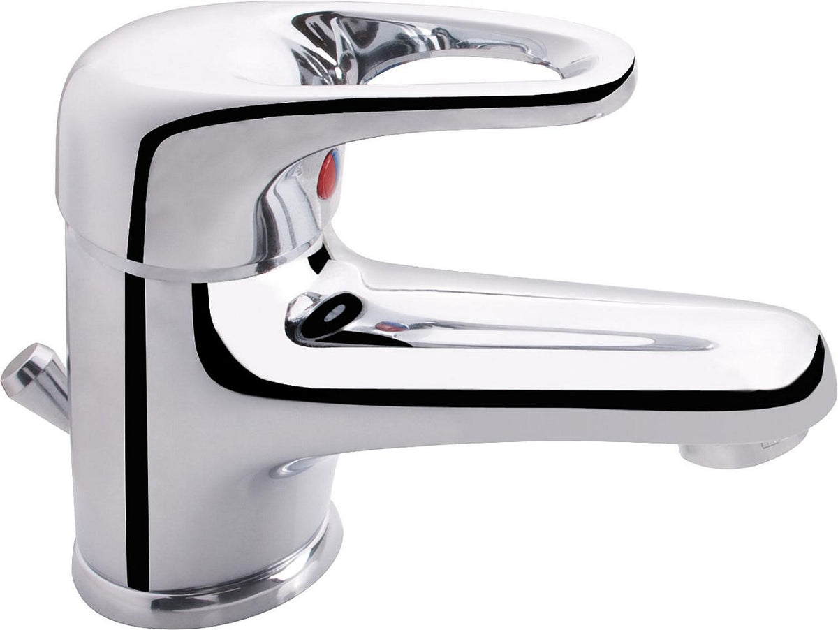 Mitigeur de lavabo Evenes Top II saillie 122mm chromé basse pression