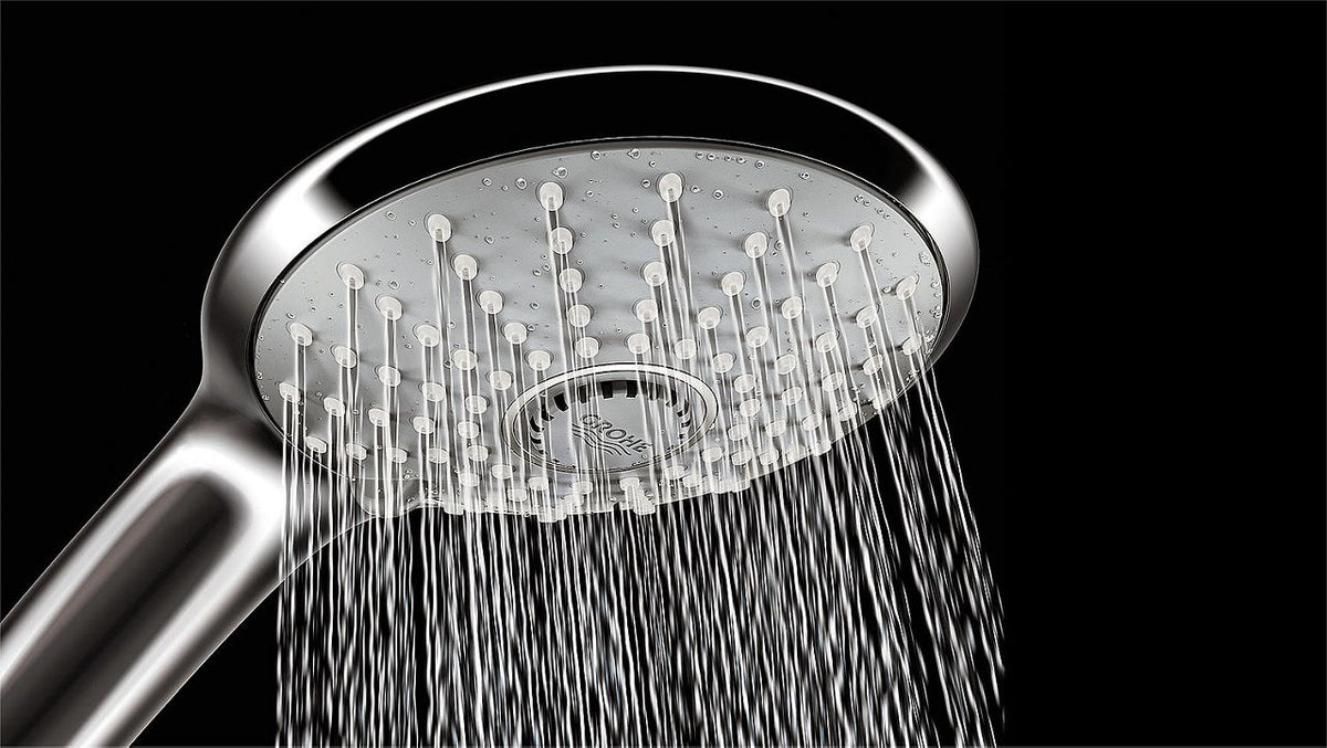 Douchette Grohe Euphoria Champagne 3 types de jet Ø 110 mm chrome