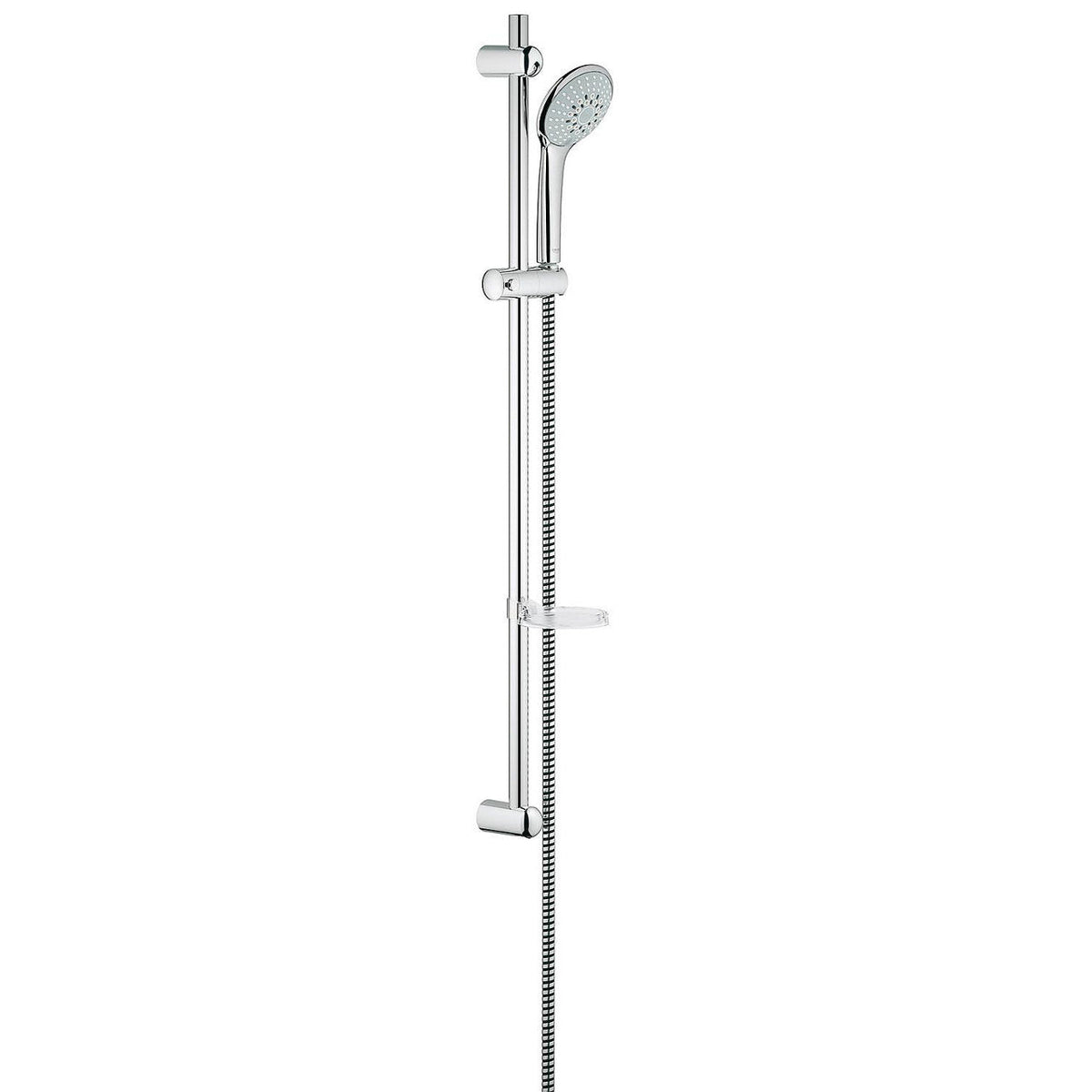 Grohe Euphoria 110 Shower Rail Set 900 mm 1 Spray Ø 110 mm with Soap Dish Chrome