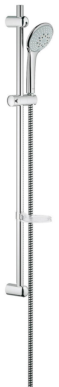 Grohe Euphoria 110 Shower Rail Set 900 mm 1 Spray Ø 110 mm with Soap Dish Chrome