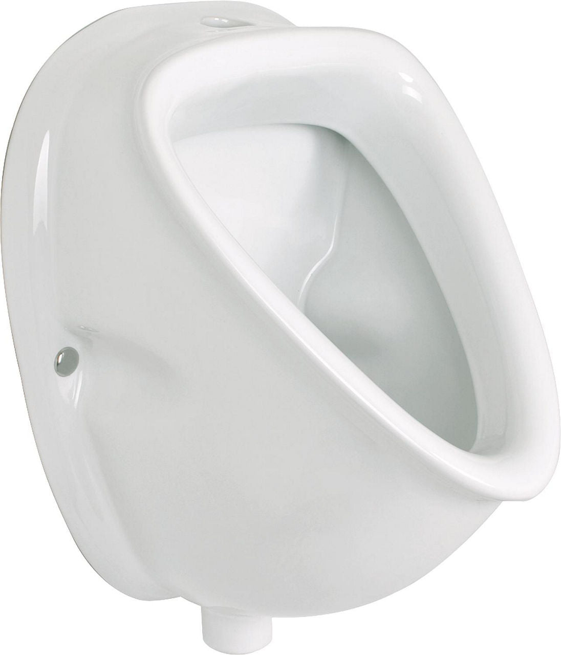 Urinoir à aspiration evenes, alimentation par le haut, 370×460×450 mm, céramique blanche