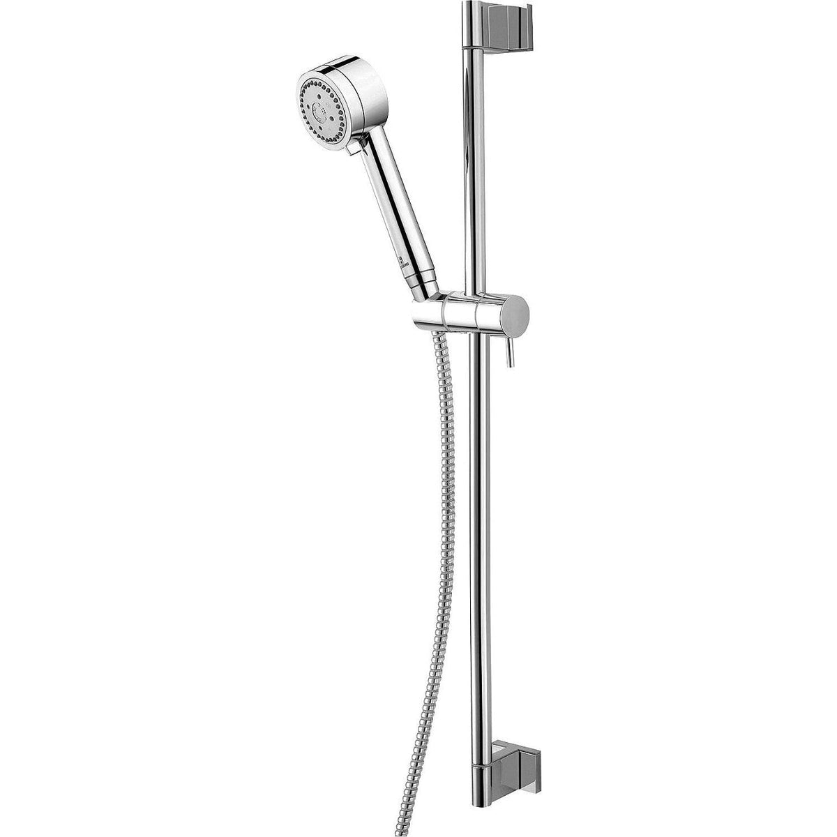 Kit de douche Cylindrica 3 barre 700 mm, douchette 3 jets Ø 75 mm chrome
