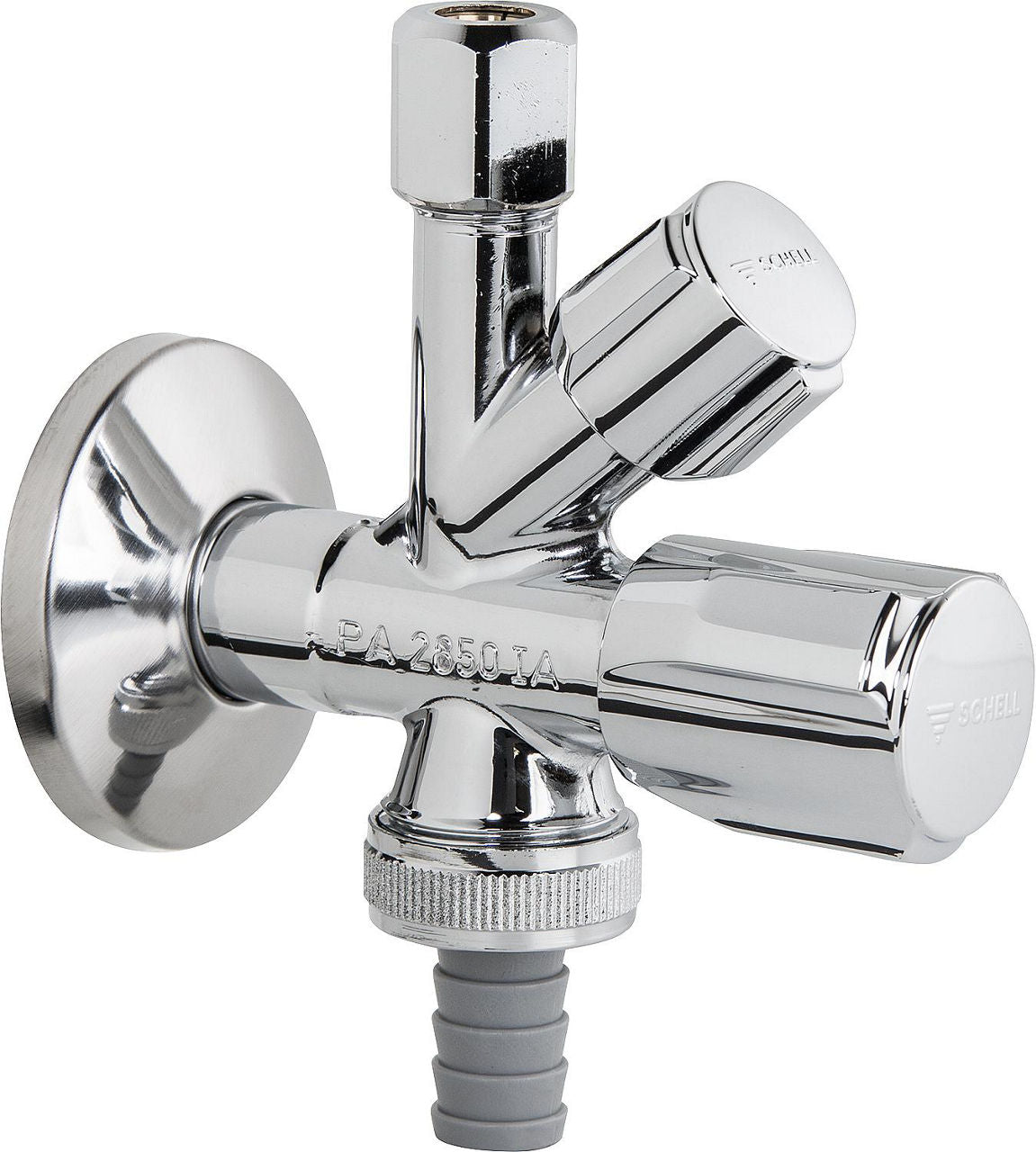 Vanne d'angle combinée SCHELL COMFORT