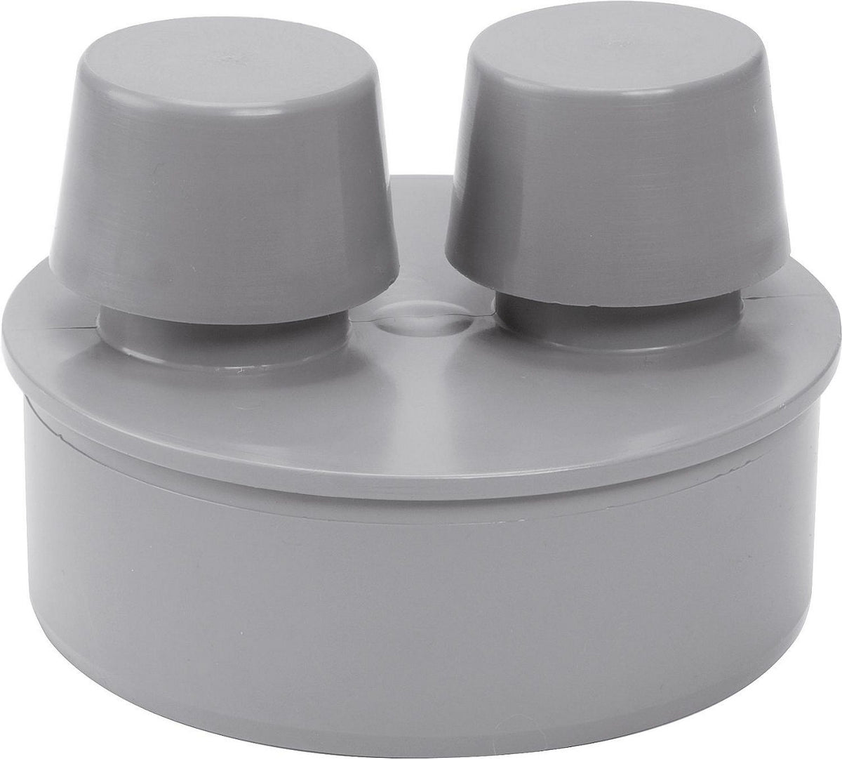 Aérateur de tuyau Airfit en PP pour tuyau d'écoulement, DN 110 gris