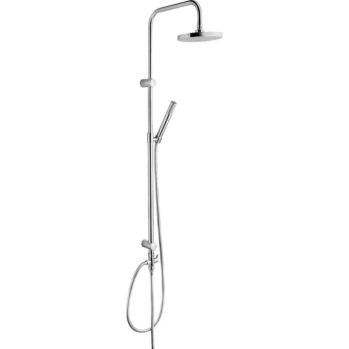 Colonne de douche Whanga avec douchette et pomme Ø 190 mm chrome