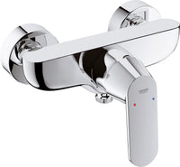 Mitigeur douche apparent Grohe Eurosmart Cosmopolitan saillie 153 mm chromé