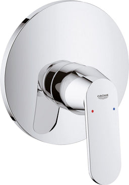 Mitigeur douche encastré Grohe Eurosmart Cosmopolitan rosace Ø 158 mm chromé