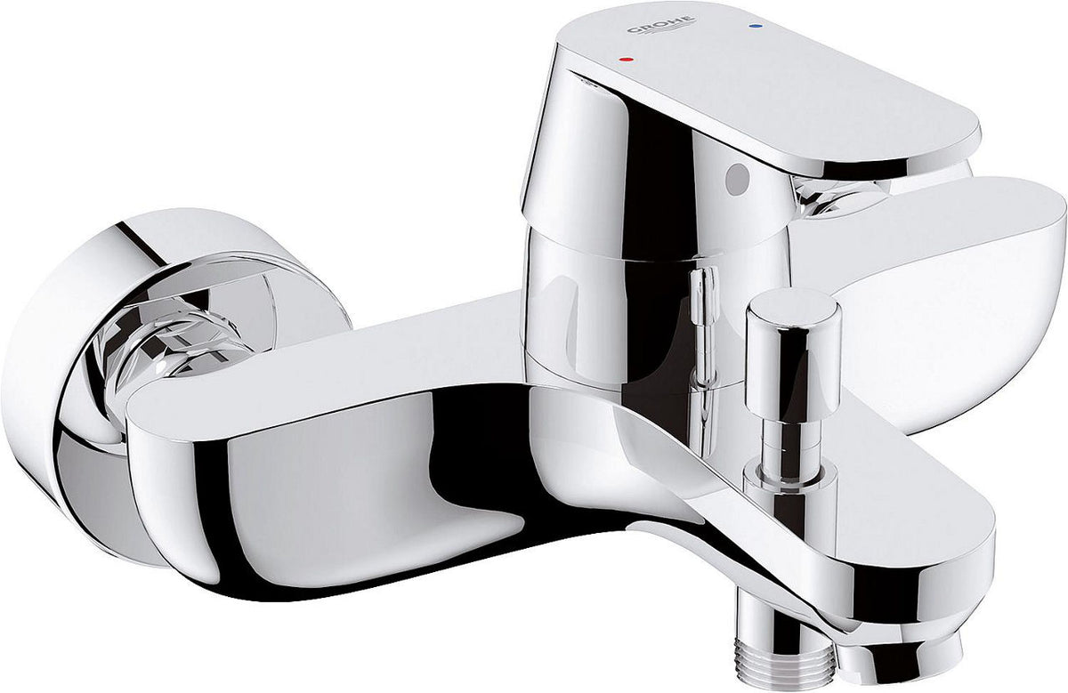 Mitigeur bain/douche apparent Grohe Eurosmart Cosmopolitan saillie 163 mm chromé