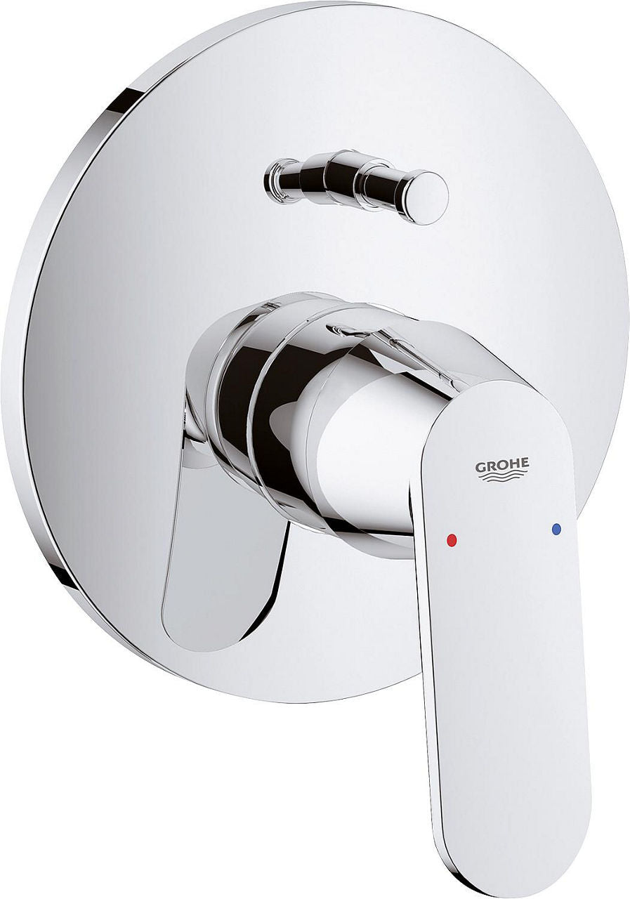 Mitigeur bain/douche encastré Grohe Eurosmart Cosmopolitan rosace Ø 161 mm chromé