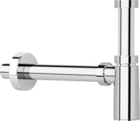 Siphon design ABS DN 32 King, forme courte 1 1/4" x 250 mm
