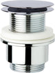 Clicker waste, chrome-plated brass, long model