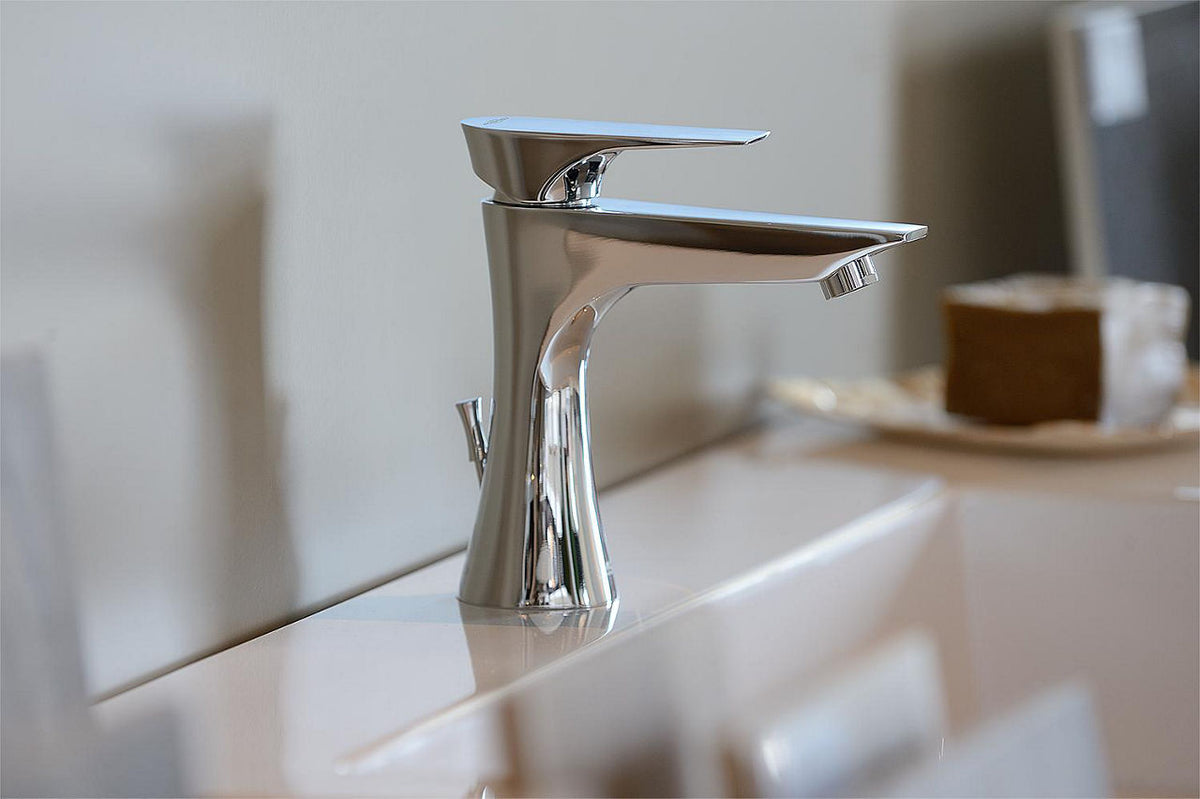 Mitigeur de lavabo Evenes Diva saillie 128mm chromé
