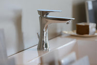 Mitigeur de lavabo Evenes Diva saillie 128mm chromé
