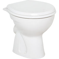 WC au sol à fond creux Ideal standard Eurovit sortie extérieur waagrecht L x H x P : 360x390x485 mm blanc