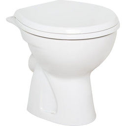 WC au sol à fond creux Ideal standard Eurovit sortie extérieur waagrecht L x H x P : 360x390x485 mm blanc