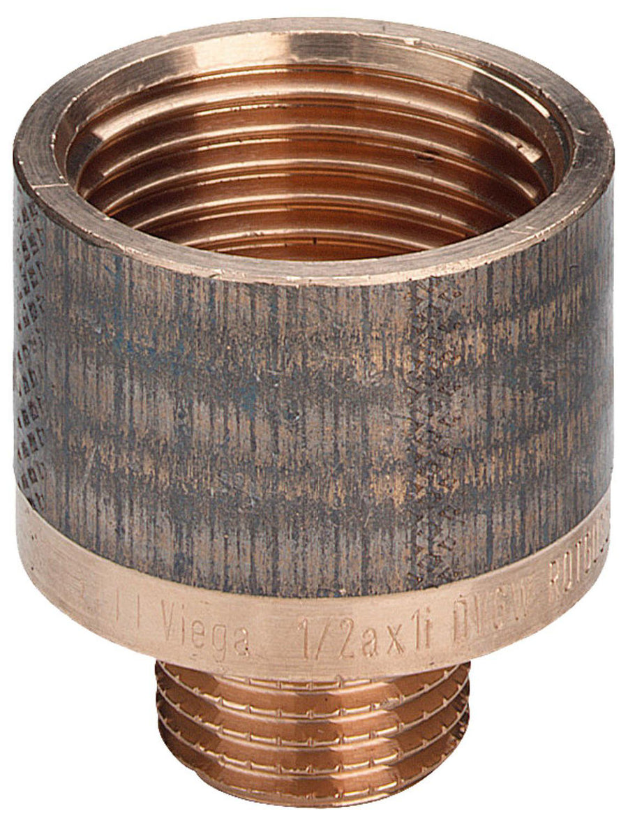 Raccord fileté bronze réduction pointue M/F Type 3242