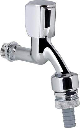 Robinet d'arrêt Schell COMFORT avec clapet anti-retour et soupape anti-vide 1/2" chromé