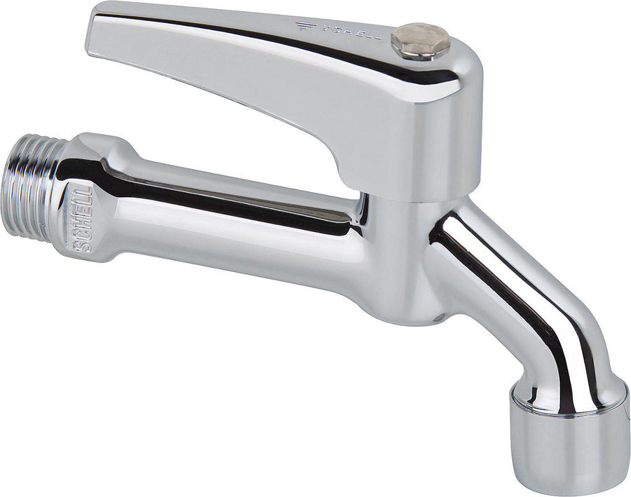 Robinet d'arrosage SCHELL avec levier et mousseur 1/2" chromé