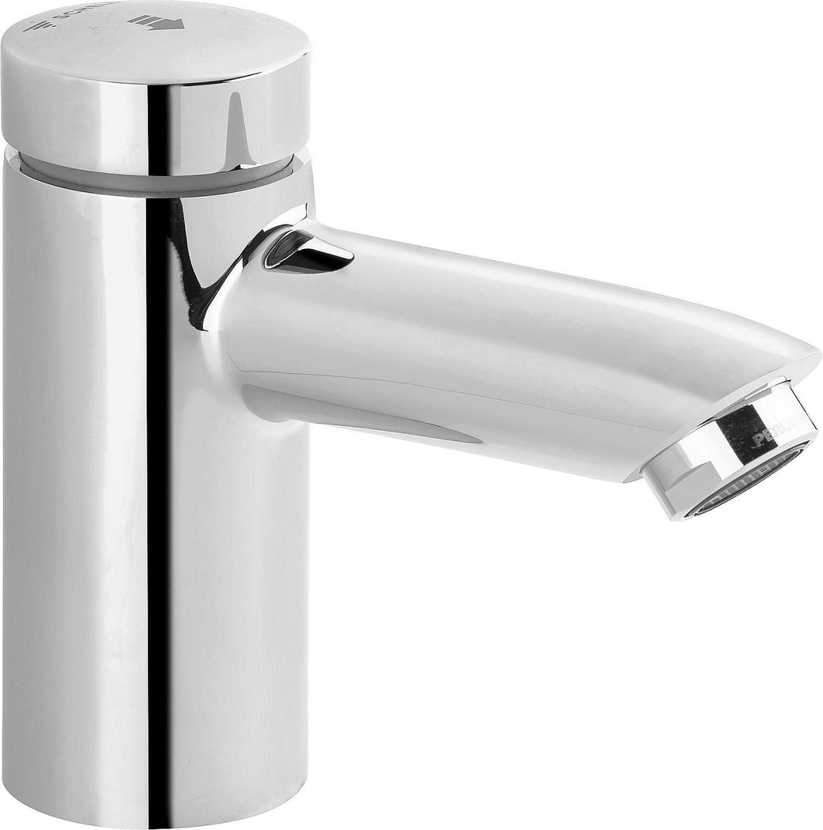 Robinetterie électronique de lavabo Schell Petit SC saillie 98 mm chromé