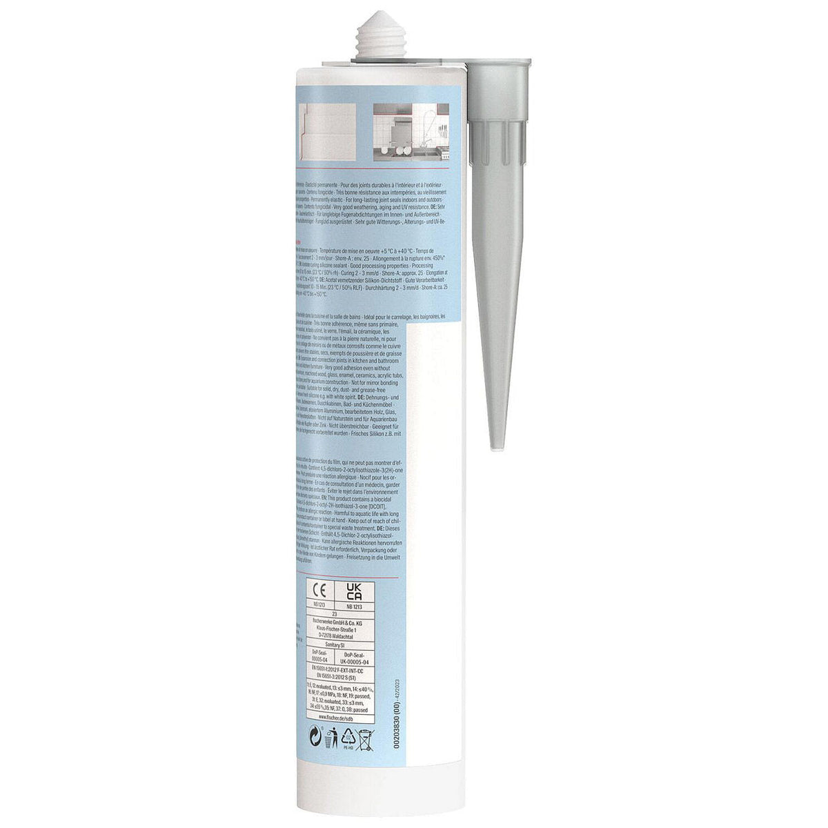 Silicone sanitaire 310 ml / 1 pièce