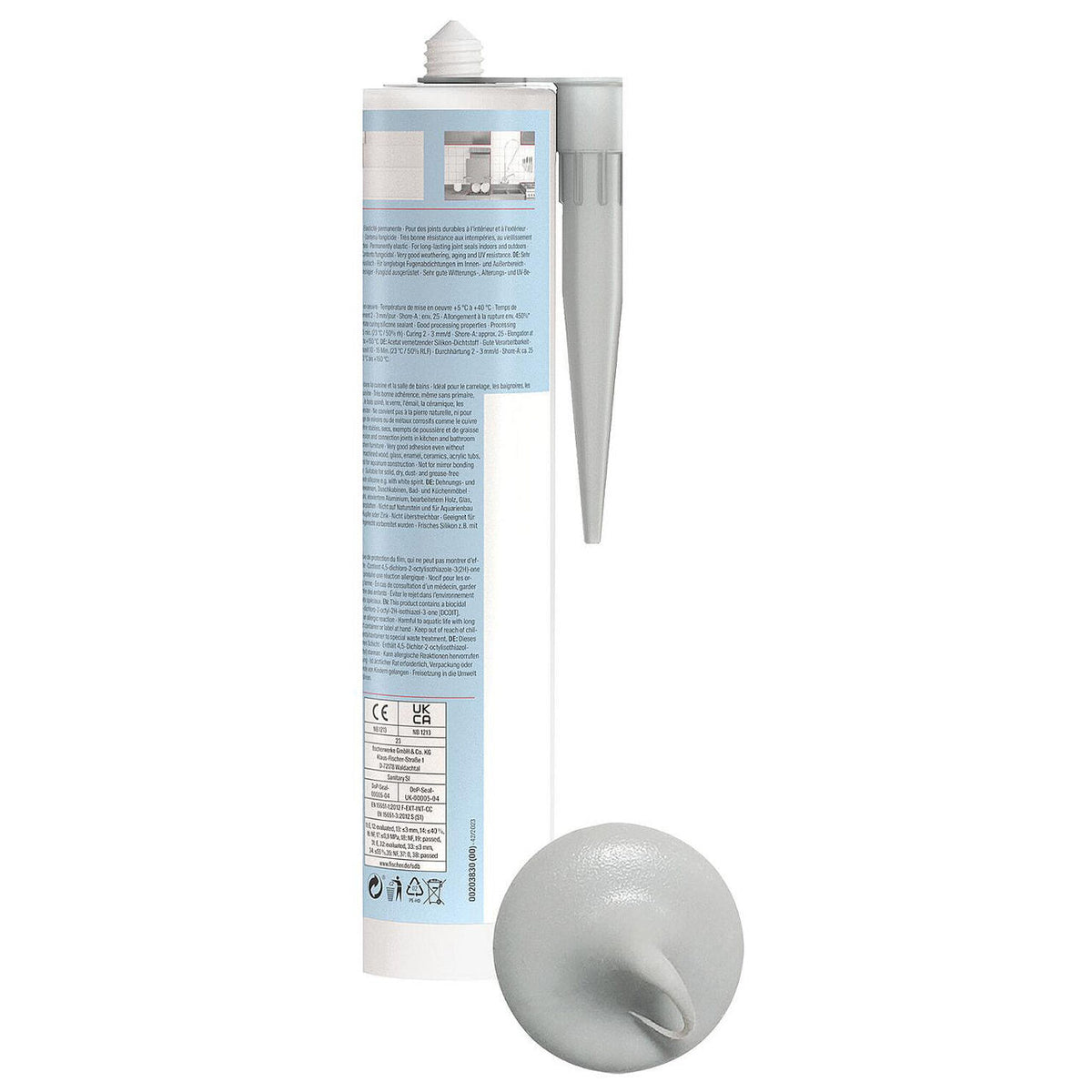 Silicone sanitaire 310 ml / 1 pièce