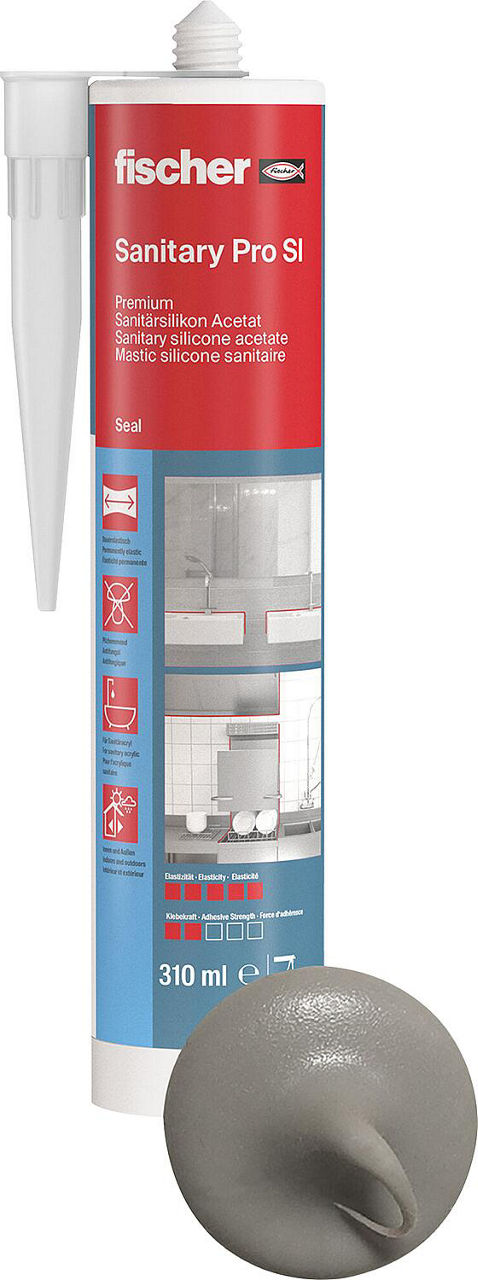 Silicone sanitaire 310 ml / 1 pièce