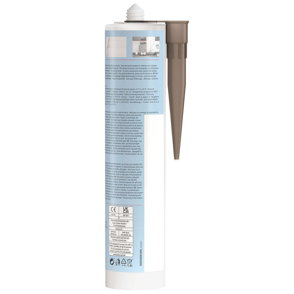 Silicone sanitaire 310 ml / 1 pièce