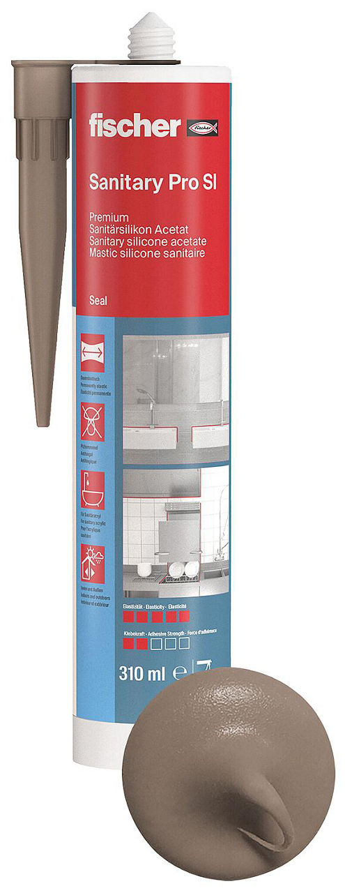 Silicone sanitaire 310 ml / 1 pièce