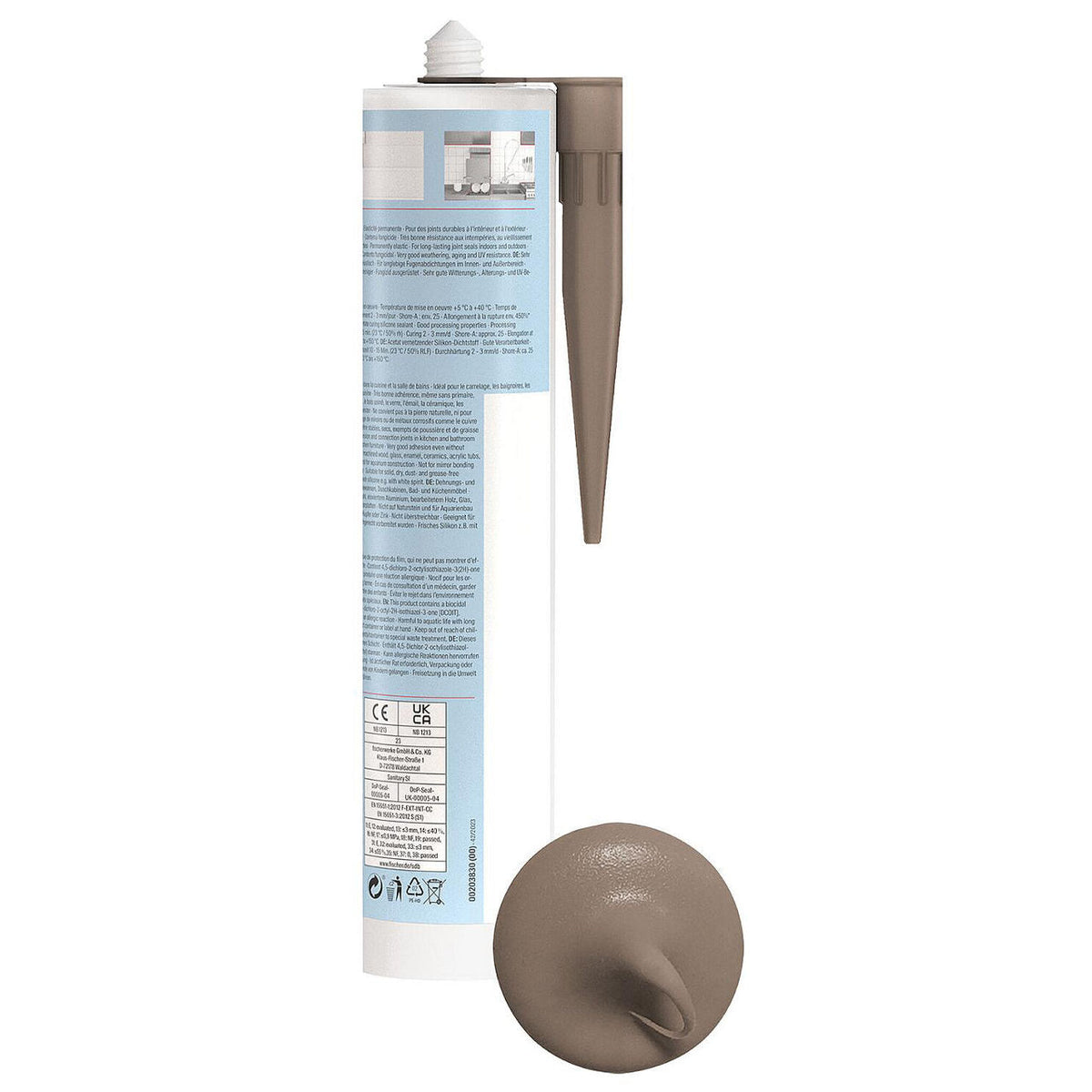 Silicone sanitaire 310 ml / 1 pièce