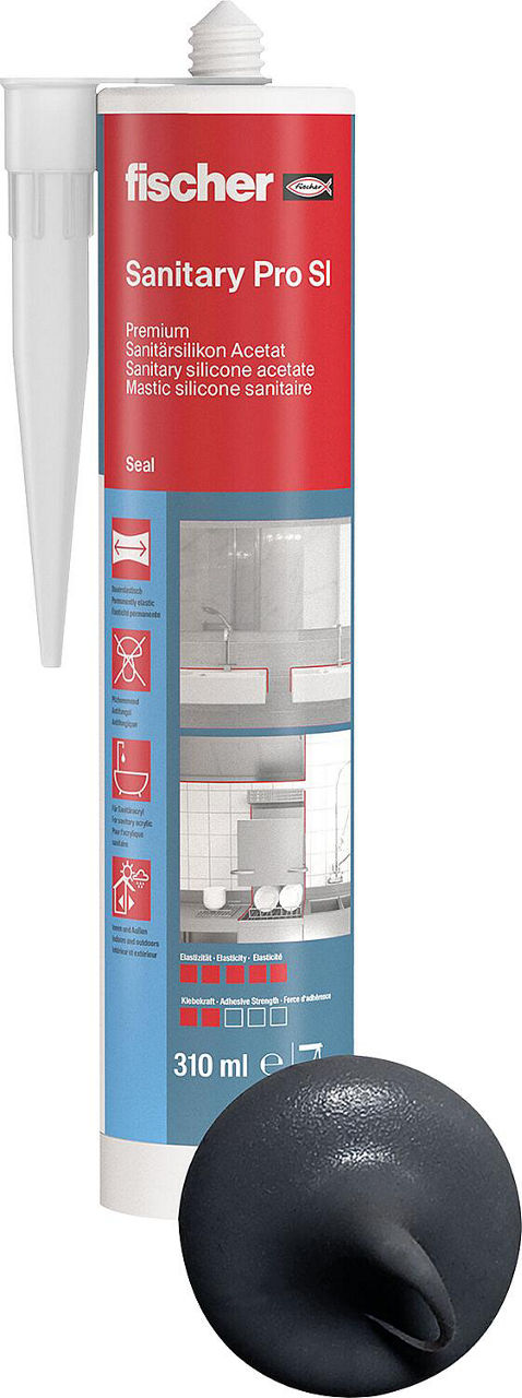 Silicone sanitaire 310 ml / 1 pièce