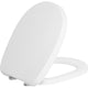 Abattant WC fermeture douce, K C 001 WBUK (CONNECT ARC) blanc