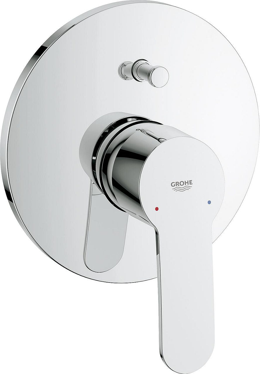 Mitigeur bain/douche encastré Grohe Eurostyle Cosmopolitan rosace Ø 161 mm chromé