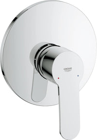 Mitigeur douche encastré Grohe Eurostyle Cosmopolitan rosace Ø 158 mm chromé