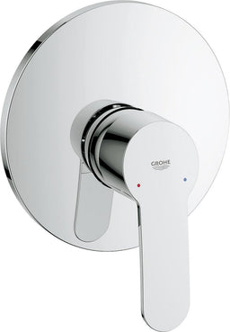 Mitigeur douche encastré Grohe Eurostyle Cosmopolitan rosace Ø 158 mm chromé