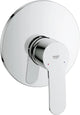Mitigeur douche encastré Grohe Eurostyle Cosmopolitan rosace Ø 158 mm chromé