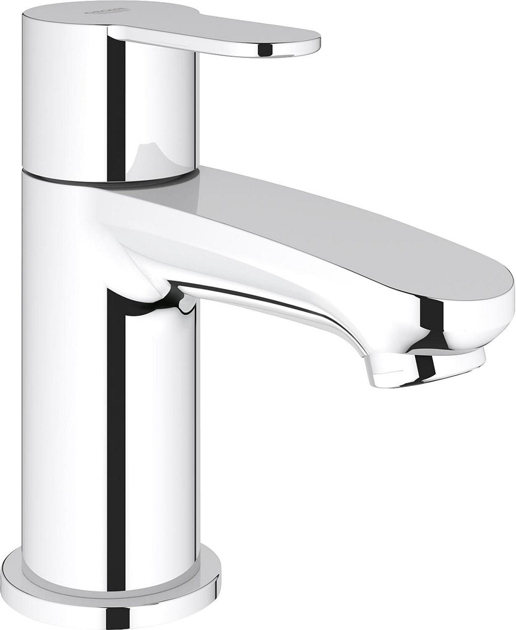 Robinet sur colonne Grohe Eurostyle Cosmopolitan saillie 93 mm chromé