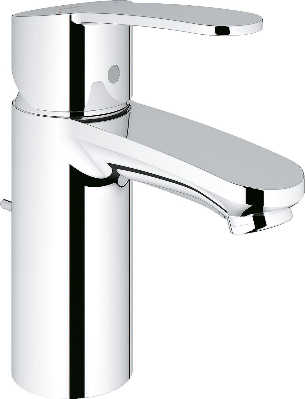 Mitigeur de lavabo Grohe Eurostyle saillie 102 mm chromé