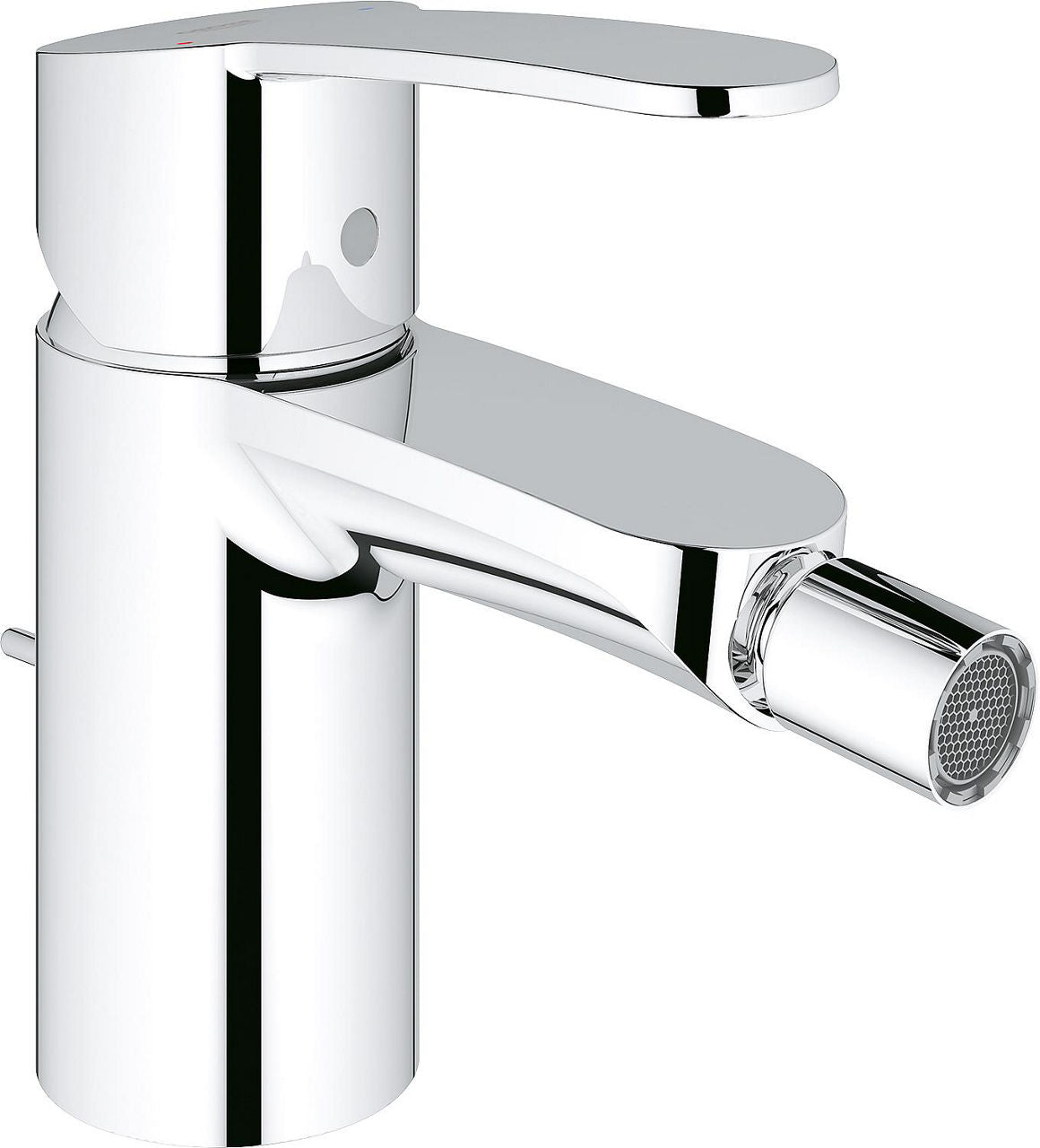 Mitigeur bidet Grohe Eurostyle Cosmopolitan chromé saillie 123 mm