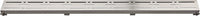 Grille en inox brossé Evenes Série Lines 800 mm