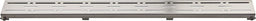 Grille en inox brossé Evenes Série Lines 800 mm
