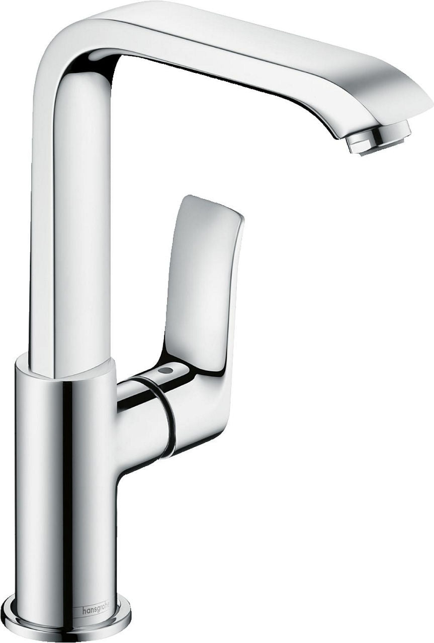 Mitigeur de lavabo Hansgrohe Metris saillie 155 mm chromé