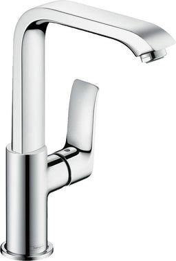 Mitigeur de lavabo Hansgrohe Metris saillie 155 mm chromé